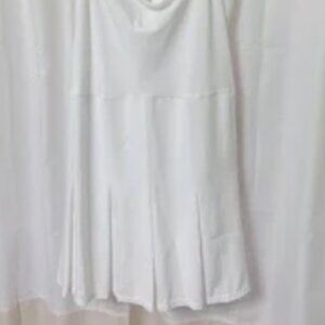 Abercrombie pleated athleisure mini dress